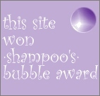 Shampoo's Bubble Award